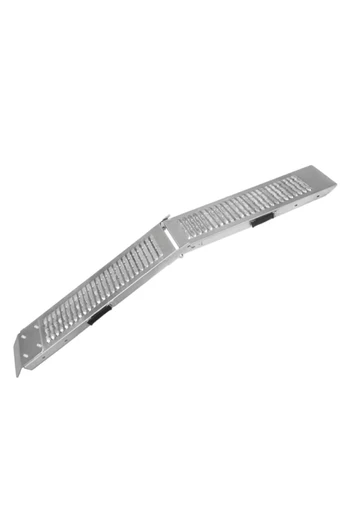 T-Mech Foldable Motorbike Ramp - Silver