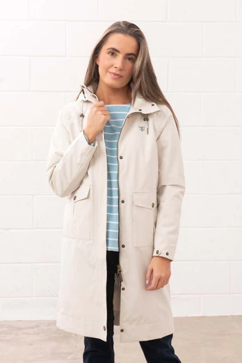 Annika Womens Coat - Cream