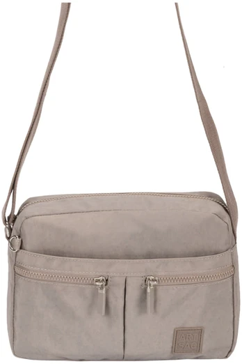 Multi Zip Cross Body - Grey