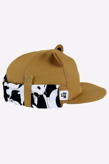 Kids Cub Sun Hat with Neck Flap - Cinnamon