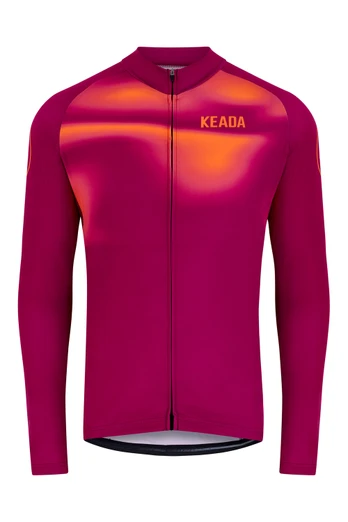 Onwards Three Mens Long Sleeved Jersey - Red
