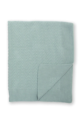 Heirloom Baby 100% Cotton Knit Blanket - Soft Thyme