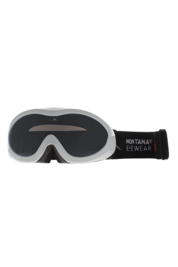 MG15A Kids Ski Goggles - White / Grey