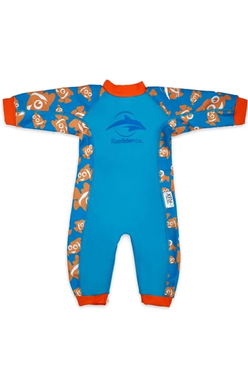 Splashy Swimsuit Made With e-Flex Baby Wetsuit - Scoot Clownfish