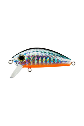 L-Minnow Sinking Fishing Lure 33mm 3.5g - Green Silver Orange