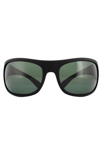 07886 Sunglasses - Black / Green Polarised