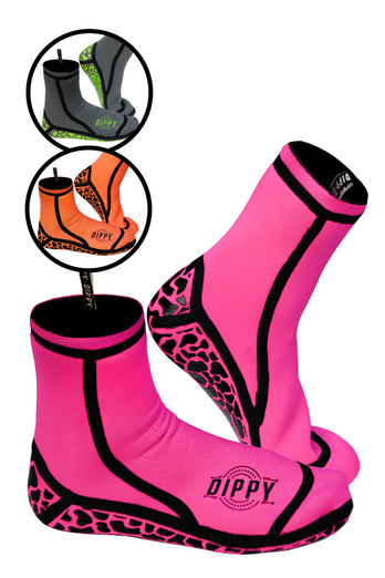 3MM Neoprene Socks - Pink