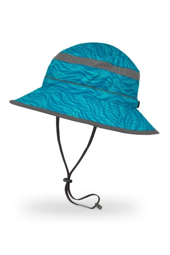 Fun Bucket Kids Ventilated UPF 50+ Sun Hat - Rolling Wave