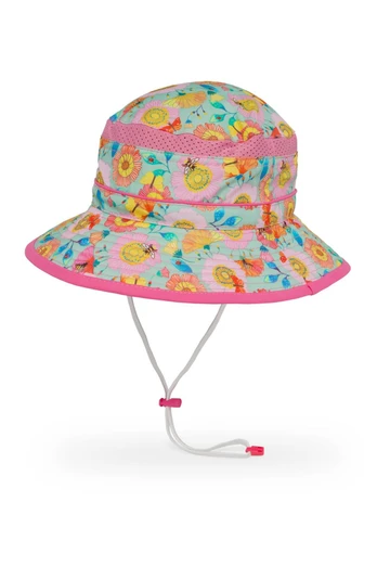 Fun Bucket Kids Ventilated UPF 50+ Sun Hat - Pollinator