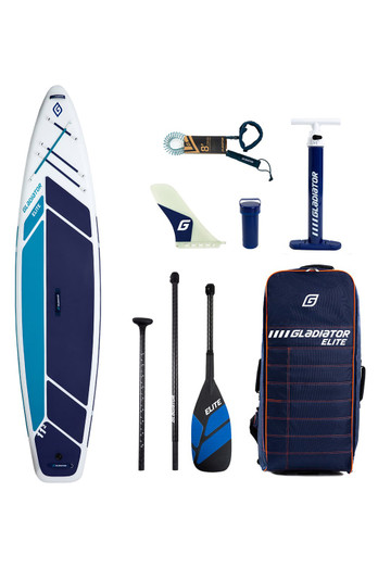 Elite Performance All Round 11'2x30”x4" - White/Blue