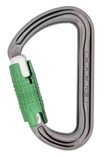 Shadow Locksafe Karabiner - Grey/Green