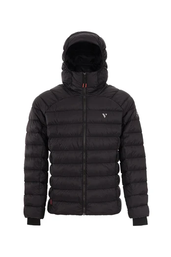 Summit Men's Packable Down Filled Insulated Jacket - Jet Black