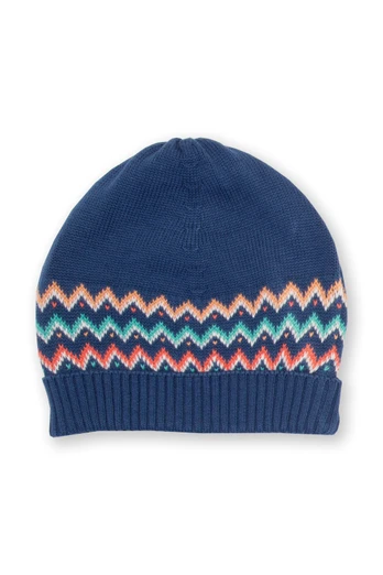 Hygge Baby/Kids 100% Organic Cotton Hat Zigzag - Zigzag