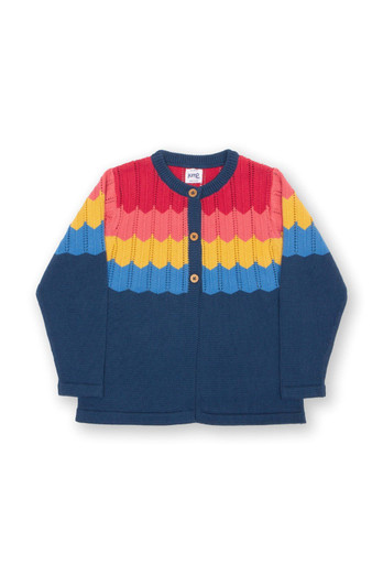 Zigzag Baby/Kids 100% Organic Cotton Cardi - Zigzag