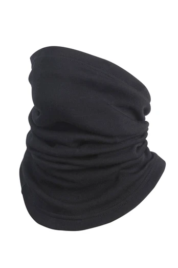 Meraklon Unisex Thermal Neck Warmer - Black