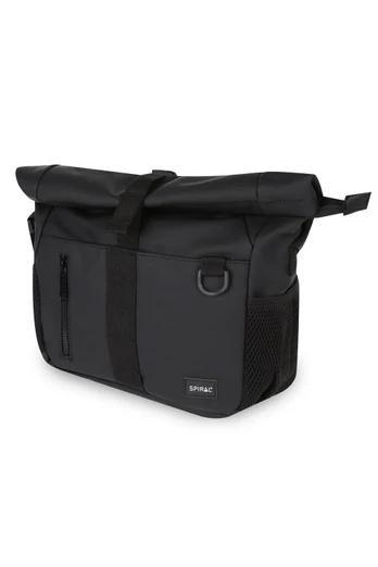Traveller Deluxe 7L Water Resistant Shoulder Bag - Black