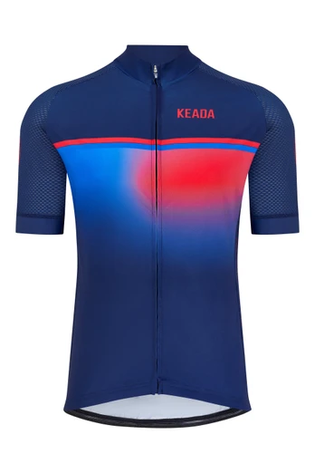 Jekyll Two Womens Short Sleeved Cycling Jersey - Blue