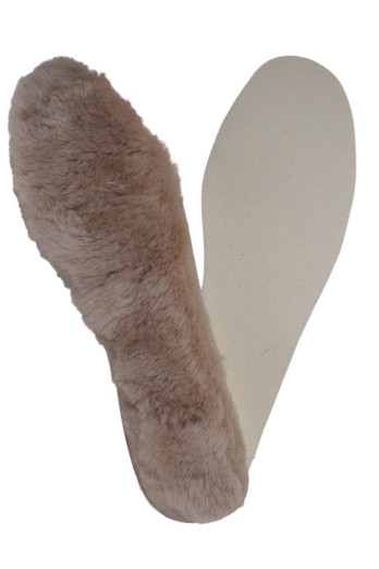 Womens Sheepskin Insoles - Natural