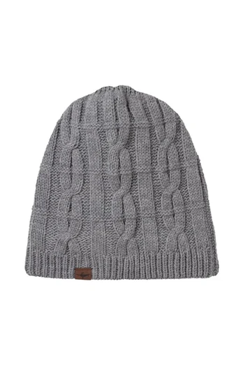 Blakeney Unisex Waterproof Cable Knit Hat - Grey