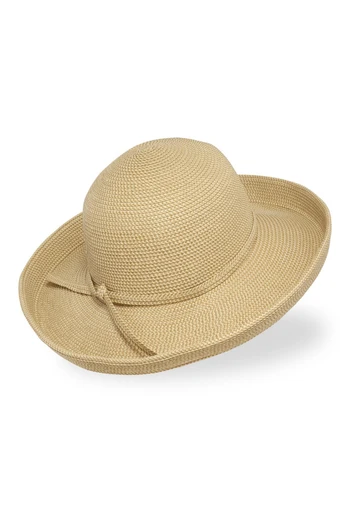 Kauai Women's UPF 50+ Sun Hat with Kettle Brim - Natural