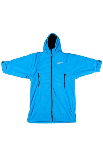 VAST Adults Unisex Change Robe - Blue Black