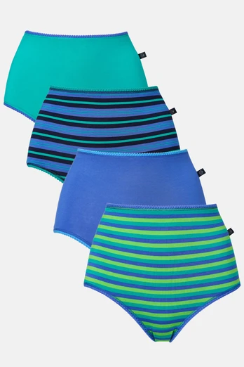 Womens Four-pack Bamboo Full Briefs - Perfect Day