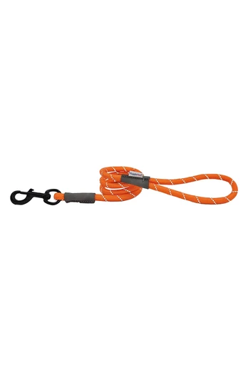 107cm Reflective Rope Dog Lead - Orange