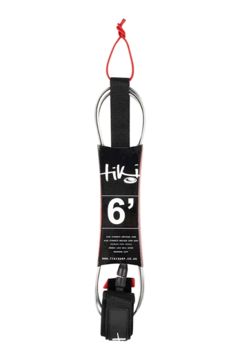 7mm 2 Swivel Leash - Black - 6'0