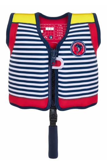 The Original Konfidence Jacket Kids Swim Vest - Hamptons Navy