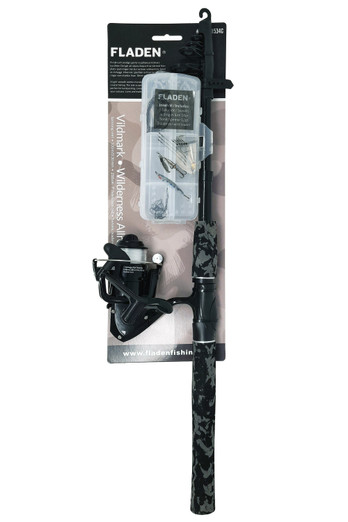 Camo Telescopic Rod and Reel Combo and Accessories - 2.1m 10-30g