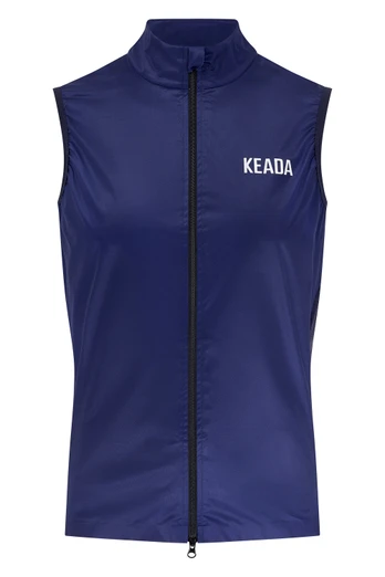 Essential Womens Cycling Gilet - Blue