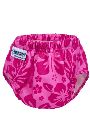 Splashy Aquanappy Reuseable e-Flex Swim Nappy - Hibiscus Pink
