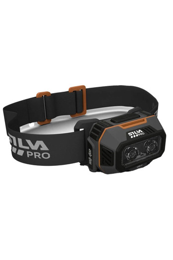 RoughLight 700 Dust-Tight Waterproof Headlamp - Black, Hint Of Orange