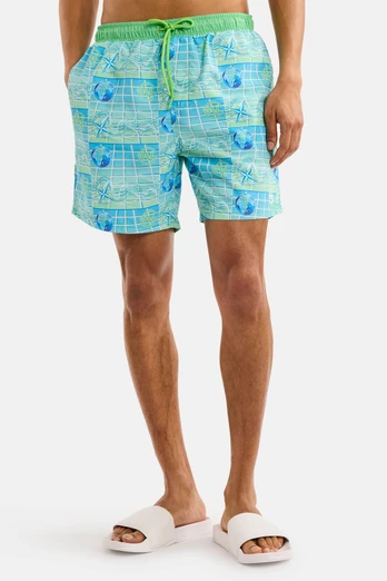 Kayron Mens 6" Swim Short - Multi