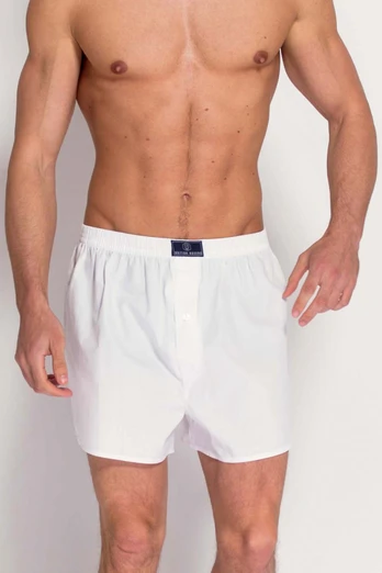 Mens Classic Boxer Short - White