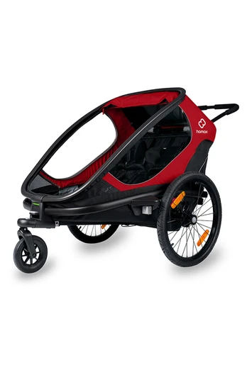 Outback Kids Twin Bike Trailer - Red