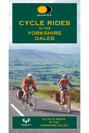 Cycle Rides in the Yorkshire Dales Map - Scale: 1:80,000