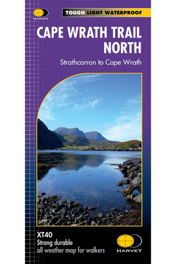 Cape Wrath North Trail Map - Scale: 1:40,000