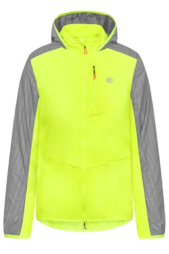 Women's Lightweight Running Windshell Jacket - Yellow