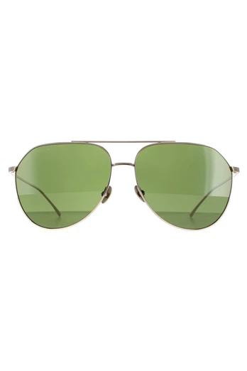 L209S Sunglasses - Shiny Gold / Green