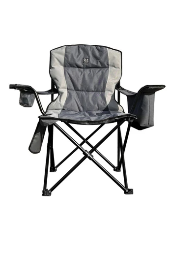 Henwick Deluxe Camping Chair - Grey/Black