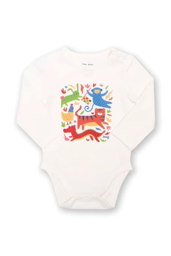 Baby 95% Organic Cotton Printed Bodysuit - Lunar Race