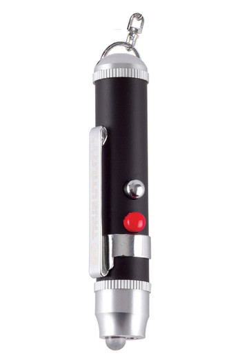 LaserLite Two Function Torch - Black/Silver