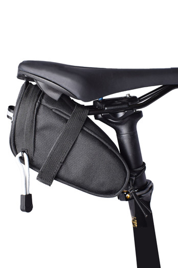 1L Saddle Bag Seatpack Black - Black
