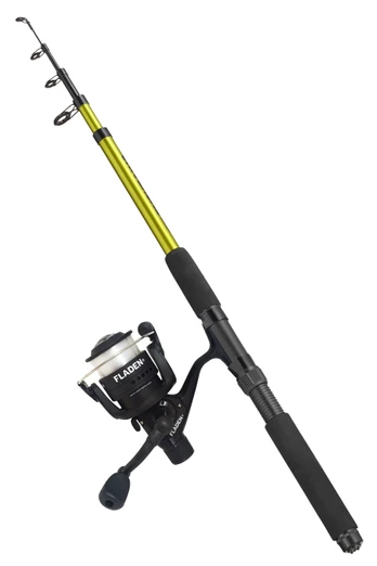 Charter Universal Telescopic Rod and Reel Combo - 2.1m 25-50g