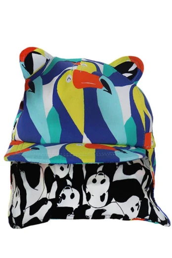 Kids Cub Sun Hat with Neck Flap - Toucan Play