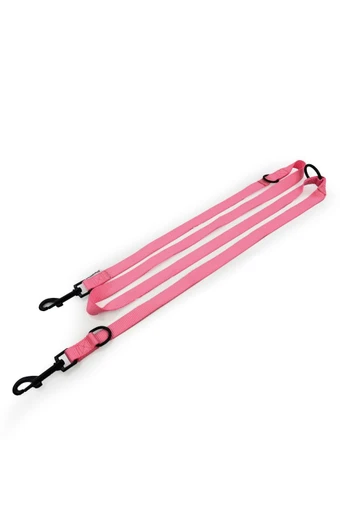 10 in 1 Dog Training Lead 200 x 1.9cm - Pink
