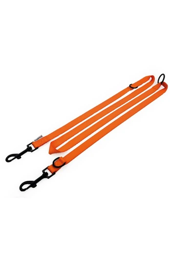 10 in 1 Dog Training Lead 200 x 1.9cm - Orange