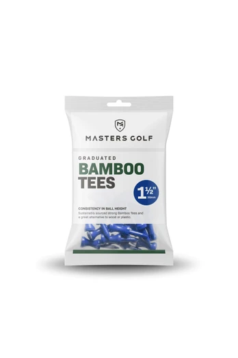 Bamboo Graduated Golf Tees - 1 1/2" (Bag of 25) - Blue