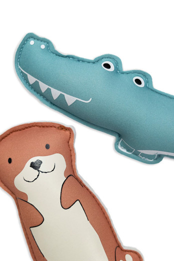 Splash About Snippets Pool Toys - Croc & Otter